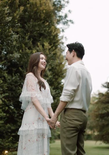 Boy Anuwat与Jeab Pijittra温馨合照