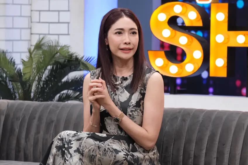 老师恩戈·拉斯苏坤提及退休计划的节目画面