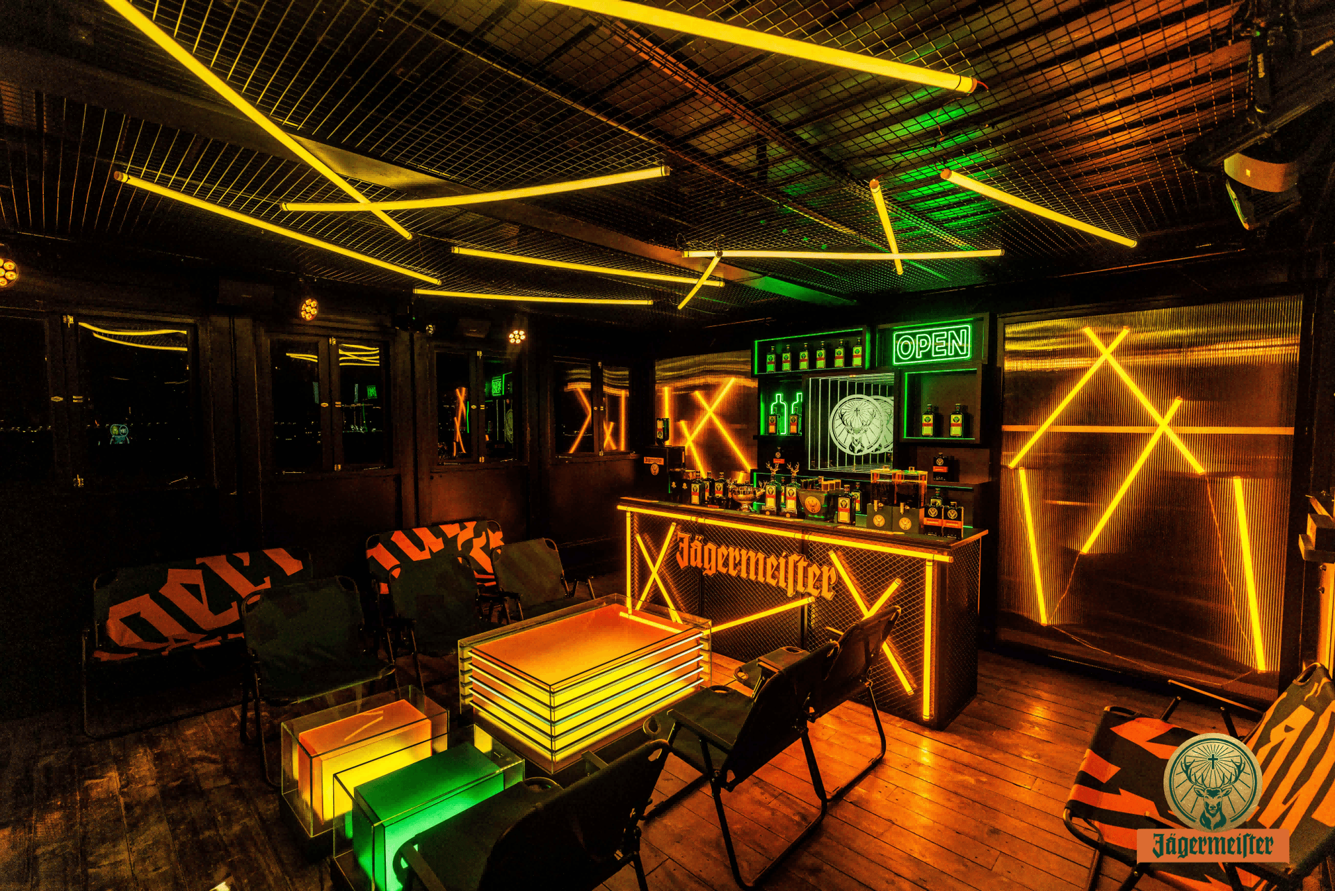 野格巨鹿装置二楼互动区域